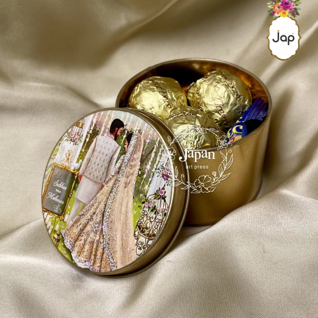 Romantic Silhouette Bid Box