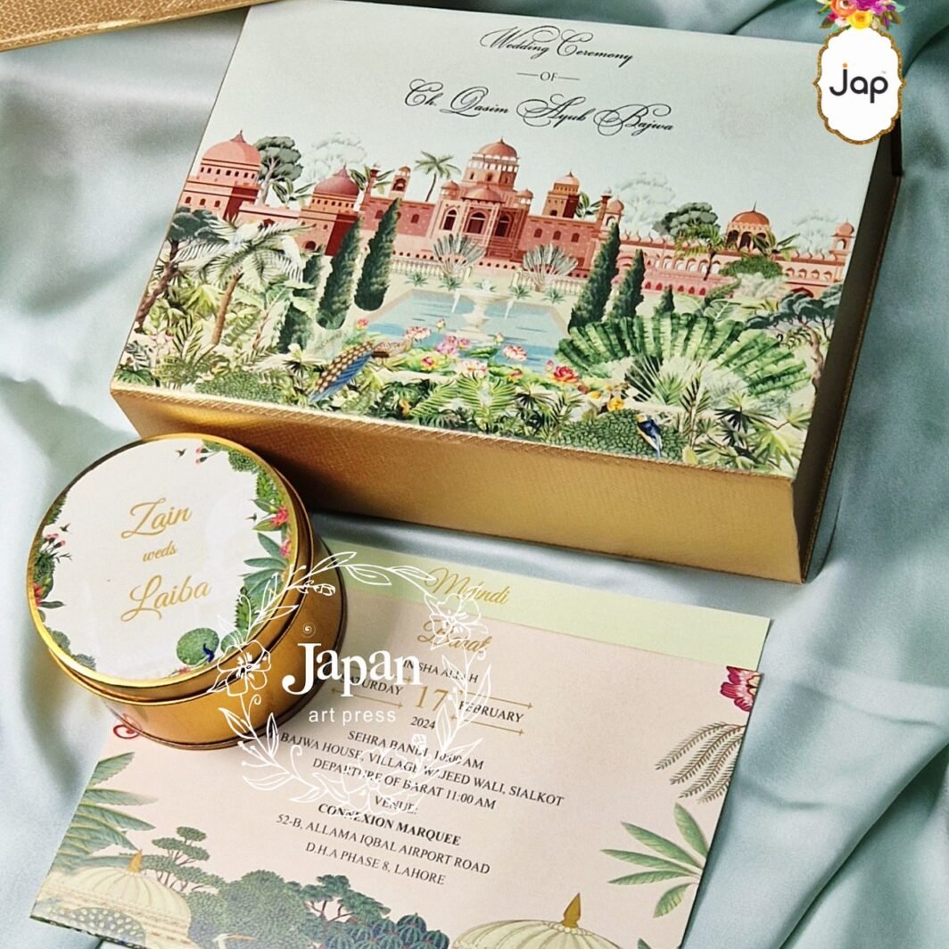 Bahawalpur Palace Box Invitation