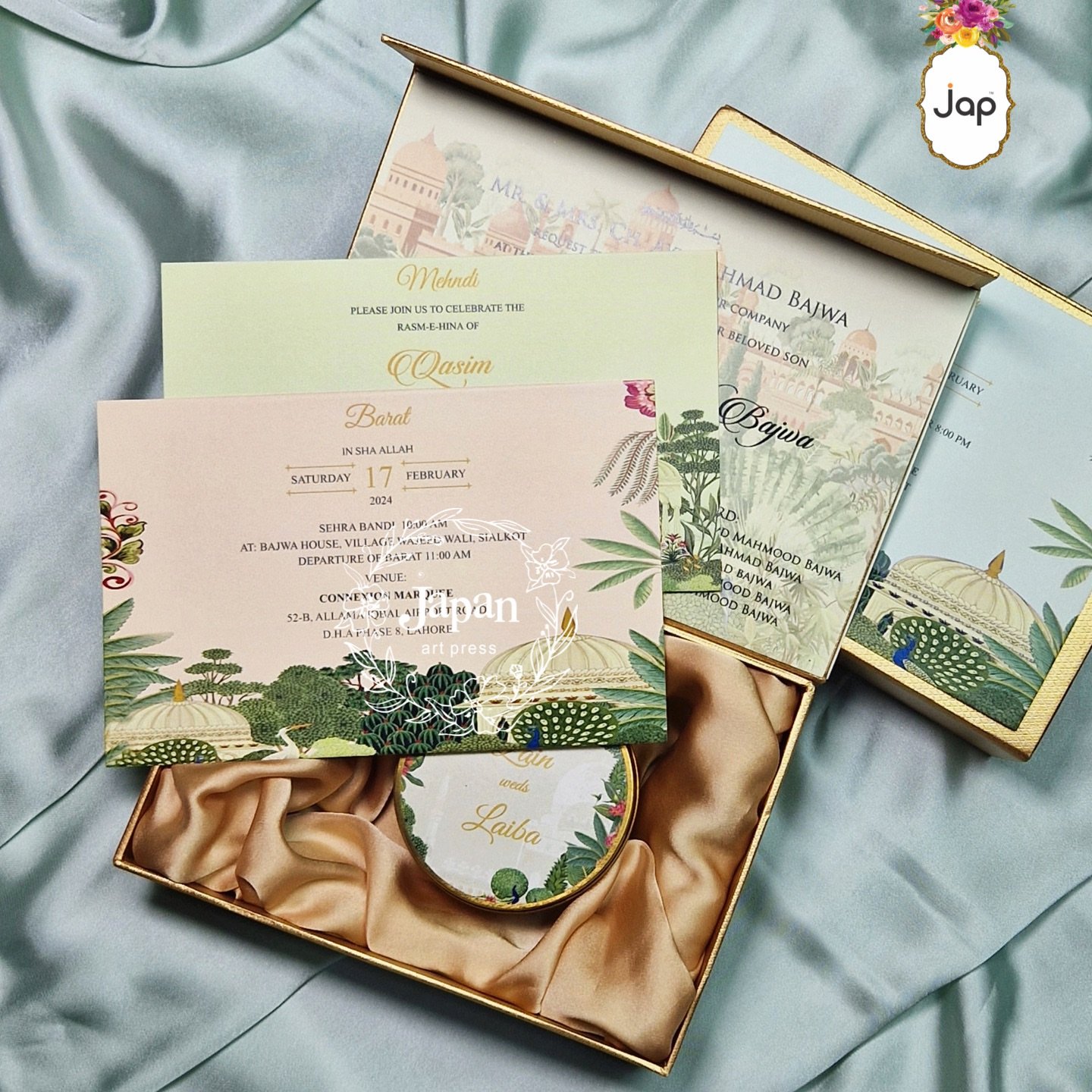 Bahawalpur Palace Box Invitation - Image 2